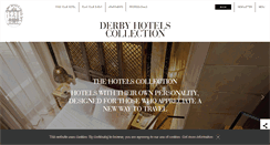 Desktop Screenshot of derbyhotels.com